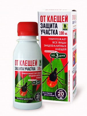 От клещей для защиты участка