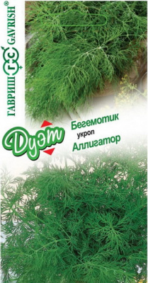 Укроп Дуэт Аллигатор+Бегемотик