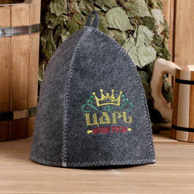 Шапка для бани Царь всея руси
