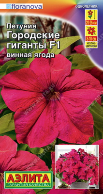 Петуния Городские гиганты винная ягода