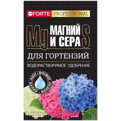 Удобрение для гортензий с серой и магнием