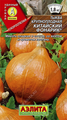 Тыква крупноплодная Китайский фонарик
