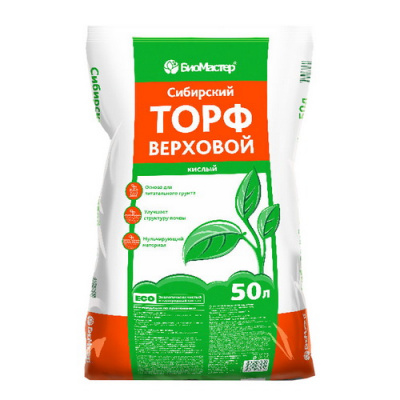 Торф кислый СИБИРСКИЙ верховой