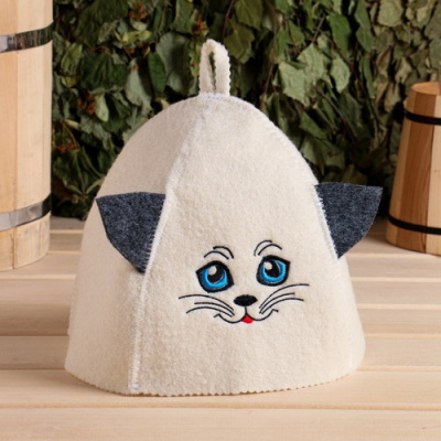 Шапка детская Котик