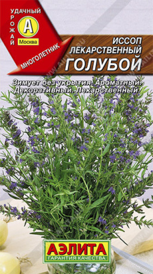 Иссоп лекарственный голубой