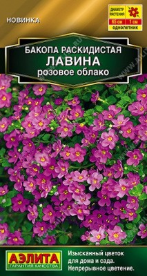 Бакопа Лавина розовое облако