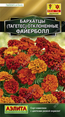 Бархатцы Файерболл отклоненные