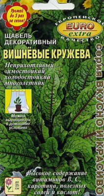 Щавель декоративный Вишнёвые кружева