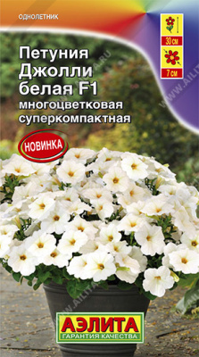 Петуния Джолли белая