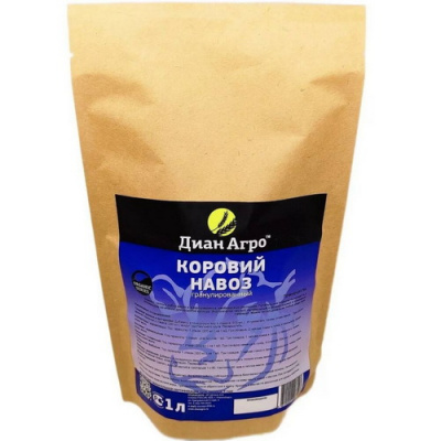Коровий навоз гранулированный