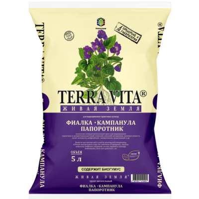 Фиалка Кампанула Папоротник (Terra Vita)