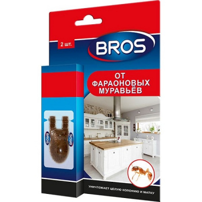 Порошок - приманка от фараоновых (рыжих) муравьёв  2шт.