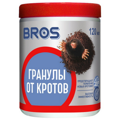 Гранулы от кротов и землероек BROS