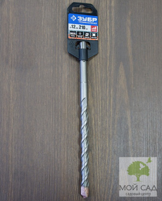Бур 12x210мм, SDS-plus