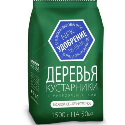 ЛЕТТО удобрение ДЕРЕВЬЯ и КУСТАРНИКИ 1,5кг