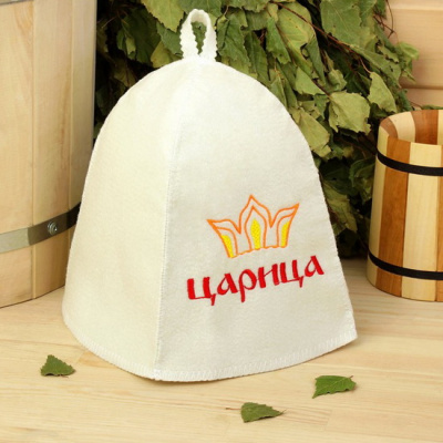 Шапка для бани Царица