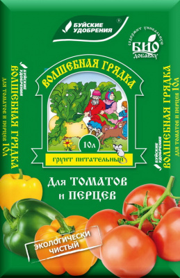 Волшебная грядка для томатов и перцев