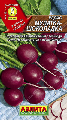 Редис Мулатка-шоколадка
