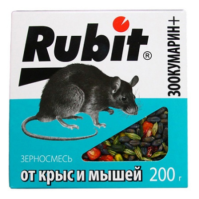 Зоокумарин Зерносмесь РУБИТ