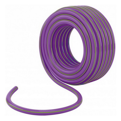Шланг поливочный армированный трехслойный 3/4, серия Violet, 15 м Palisad