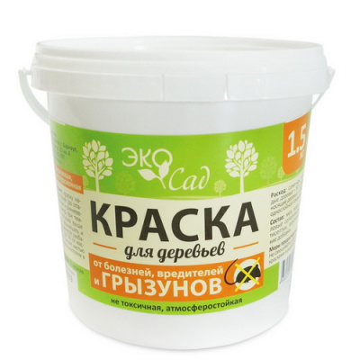 Краска для деревьев суперстойкая