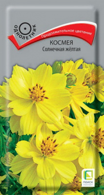 Космея Солнечная желтая