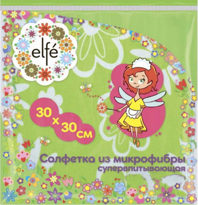 Салфетка из микрофибры для кухни 300 х 300 мм