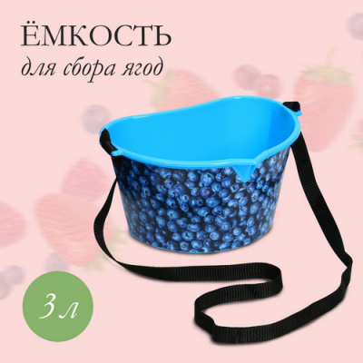 емкость для сбора ягод черника