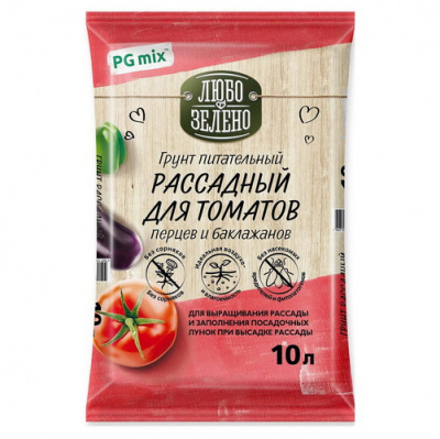 Грунт рассадный для Томатов Перцев и Баклажанов