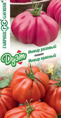 Томат Дуэт Инжир красный+Инжир розовый