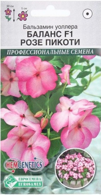 Бальзамин Баланс Розе Пикоти
