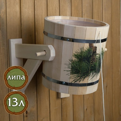 Обливное устройство, пластиковая вставка Еловая ветка