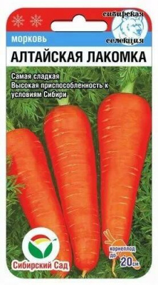 Морковь Алтайская лакомка