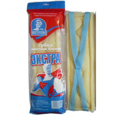 Губка банная Шахтёрская Экстра