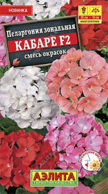 Пеларгония Магия лета F2, смесь окрасок