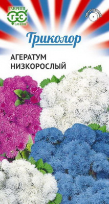 Агератум Триколор смесь (Гавриш)