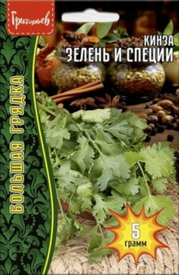 Кориандр Зелень и специи