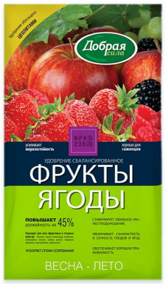 Добрая сила Фрукты, ягоды