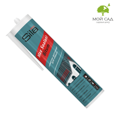 Герметик Sila PRO Sealant Bitum для печей 280мл