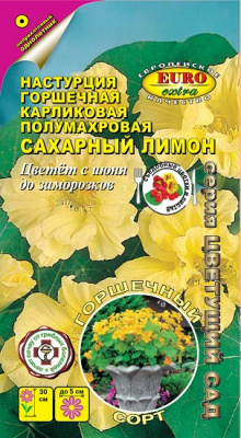 Настурция Сахарный лимон